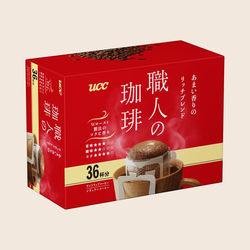 UCC 職人の珈琲 ワンドリップコーヒー あまい香りのリッチブレンド 36杯分