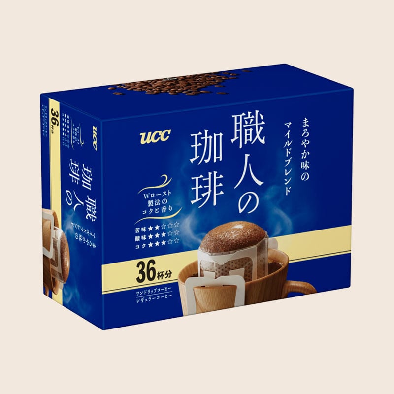 UCC 職人の珈琲 ワンドリップコーヒー まろやか味のマイルドブレンド 36杯分