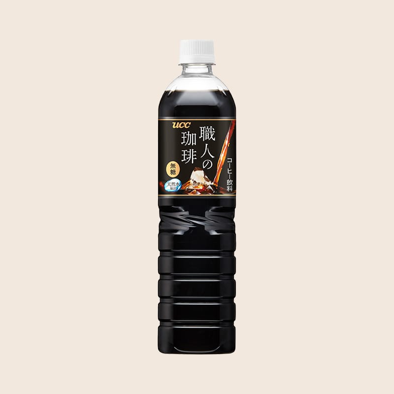 UCC 職人の珈琲 無糖 PET900ml