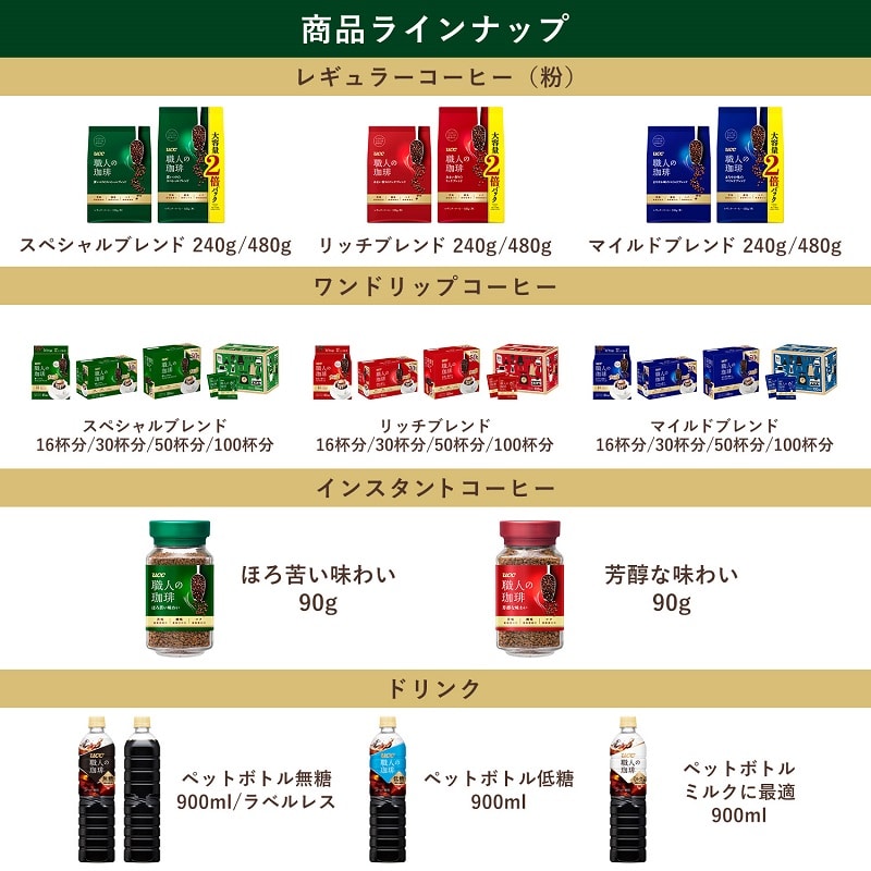 【ケース】職人の珈琲 無糖 PET900ml×12本