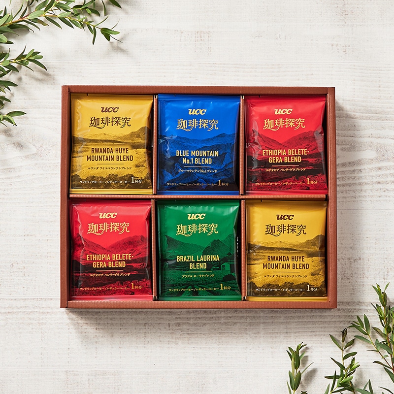 【送料無料】UCC 珈琲探究 ワンドリップコーヒーギフト 18杯分（SOD-30）包装済み