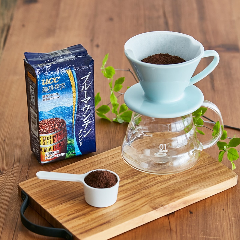 UCC 香り炒り豆 ブルーマウンテンブレンド レギュラーコーヒー(豆) 160g