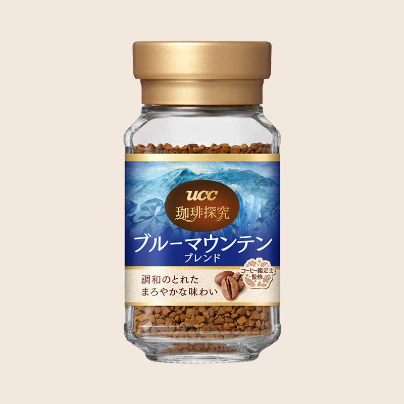 UCC 珈琲探究 ブルーマウンテンブレンド インスタントコーヒー 瓶45g