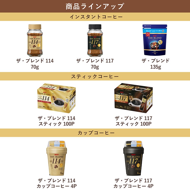 UCC ザ・ブレンド 114 瓶 70g