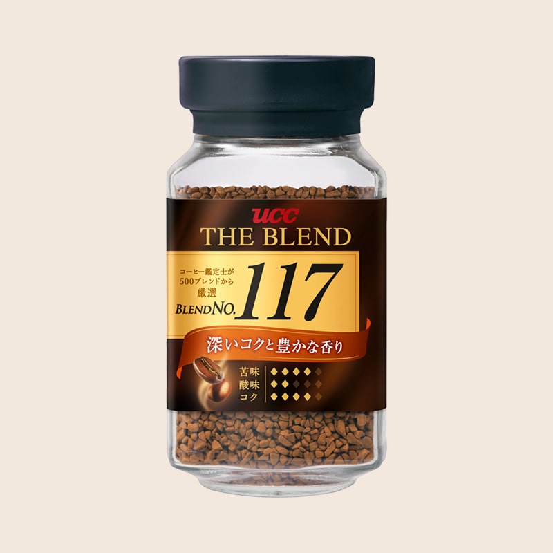 UCC ザ・ブレンド 117 瓶 90g インスタントコーヒー