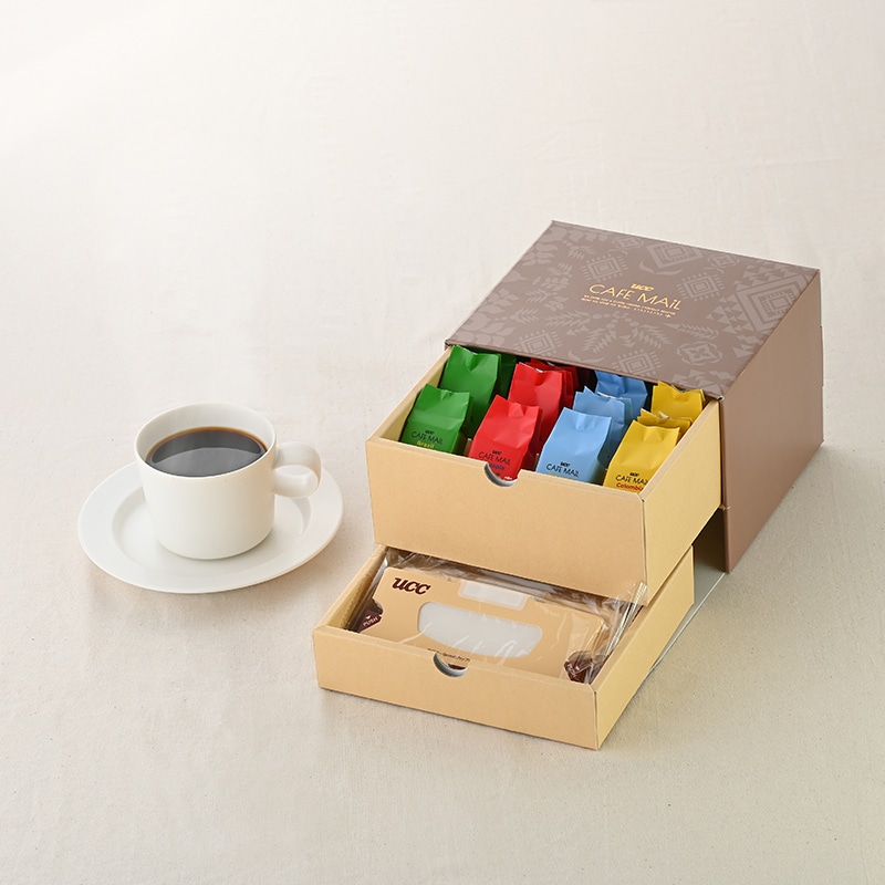 【送料無料】CAFEMAIL コーヒーギフト（YRV20P）包装済