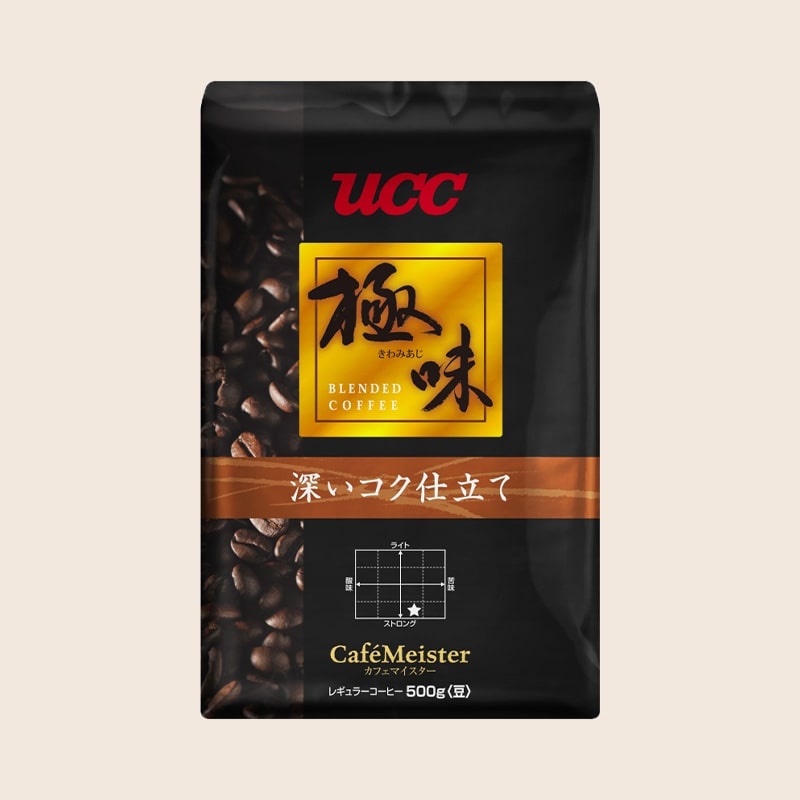 UCC 極味 深いコク仕立て 500g（豆）