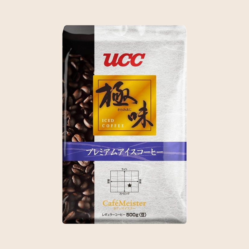 UCC 極味 プレミアムアイスコーヒー 500g（豆）