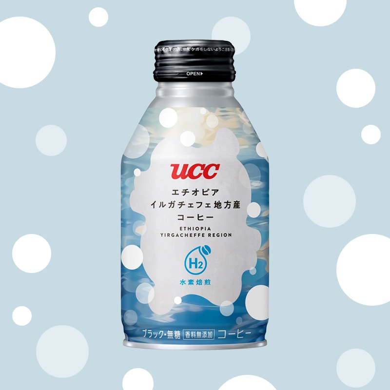 UCC 水素焙煎コーヒー エチオピア G1 イルガチェフェ地方産 リキャップ缶 275g