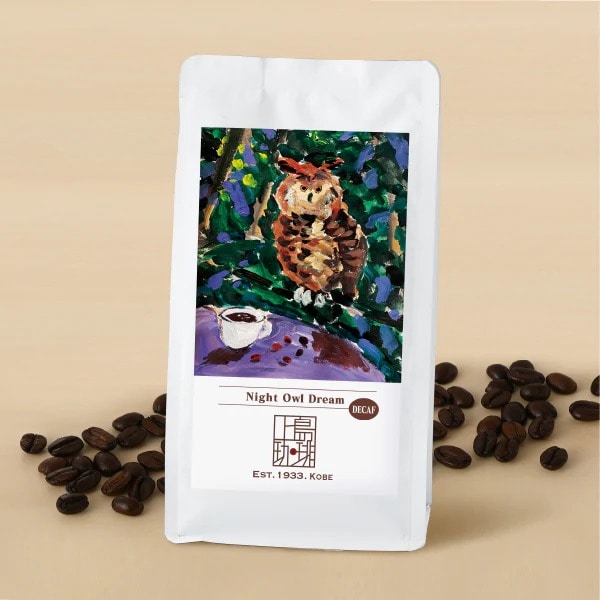 【アウトレット】＜直営店限定＞上島珈琲店 Night Owl Dream 200g（豆）カフェインレス