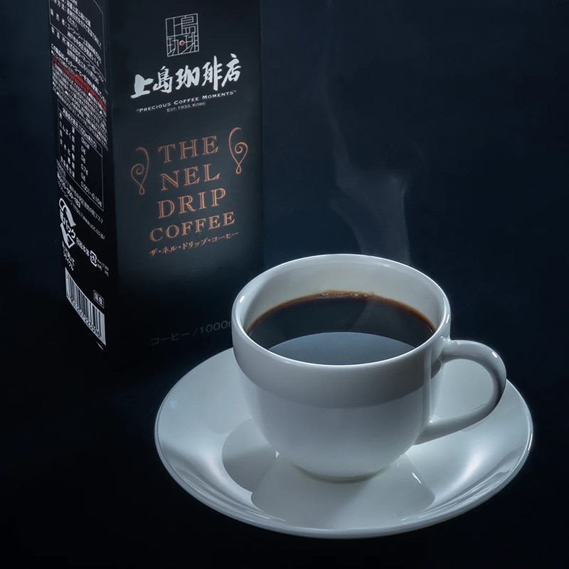 【直営店限定】【ケース】上島珈琲店 THE NEL DRIP COFFEE（リキッドコーヒー無糖）1000ml×12本
