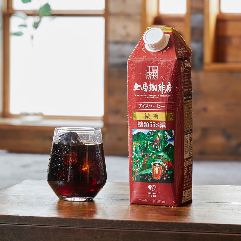 【アウトレット】UCC 上島珈琲店 アイスコーヒー 微糖 1000ml