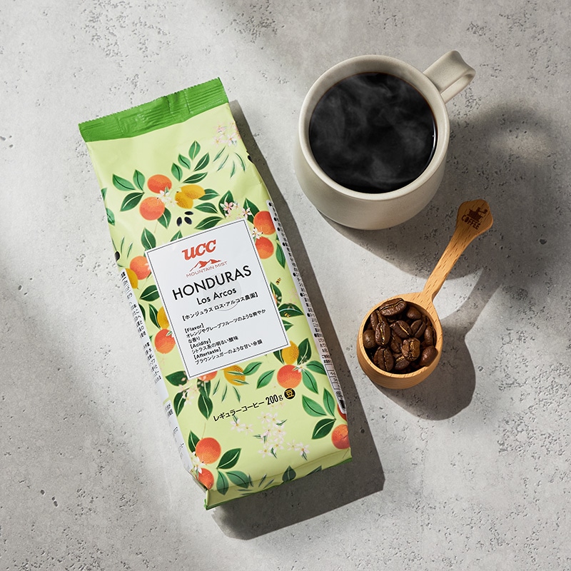 【アウトレット】UCC MOUNTAIN MIST ホンジュラス ロス・アルコス農園 200g（豆）