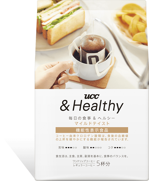 UCC &Healthy マイルドテイスト ワンドリップコーヒー