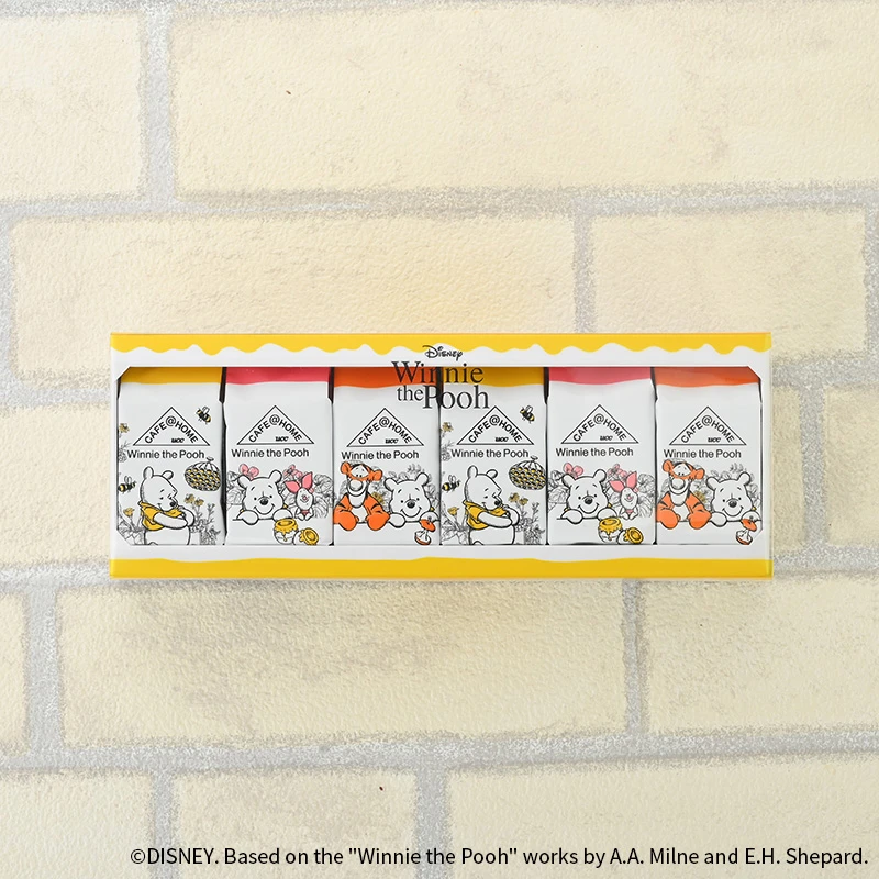 CAFE@HOME POOH＆FRIENDS 6杯セット＜限定紙手提げ袋付き＞