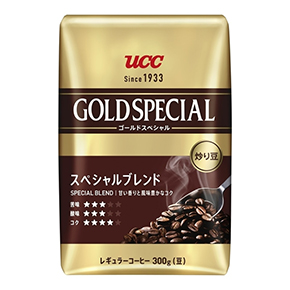 UCC 炒り豆 ゴールドスペシャル スペシャルブレンド 300g（豆）