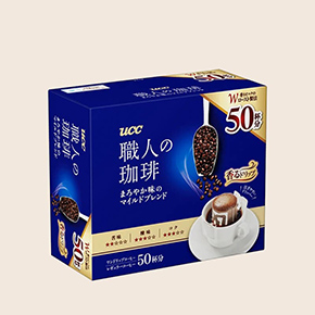 UCC 職人の珈琲 ワンドリップコーヒー まろやか味のマイルドブレンド 50杯分