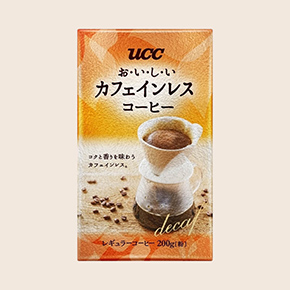 UCC おいしいカフェインレスコーヒー 真空包装200g