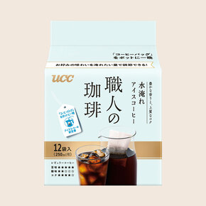 UCC 職人の珈琲 コーヒーバッグ 水淹れアイスコーヒー 12袋