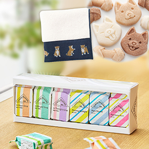 犬づくし コーヒータイムセット＜タオル付き＞