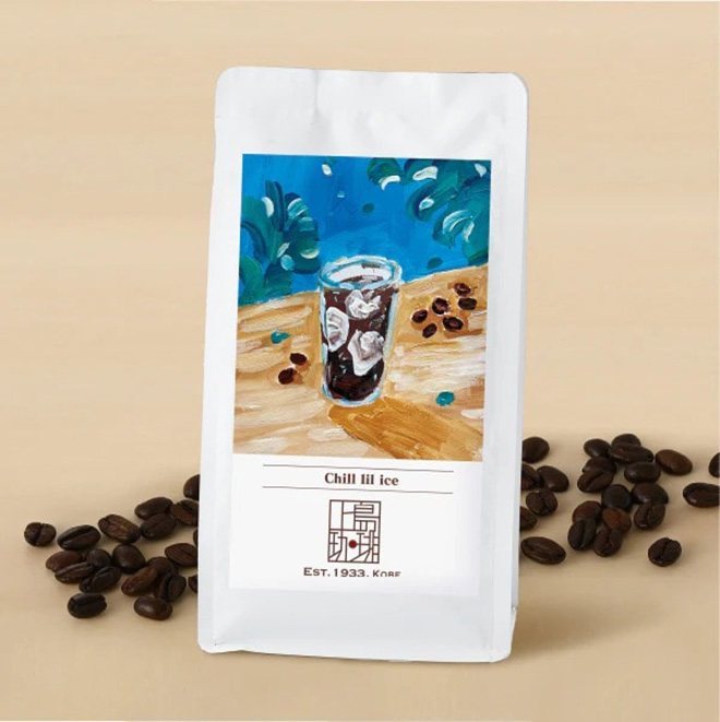 【直営店限定】上島珈琲店 Chill lil ice 200g（豆）アイス用