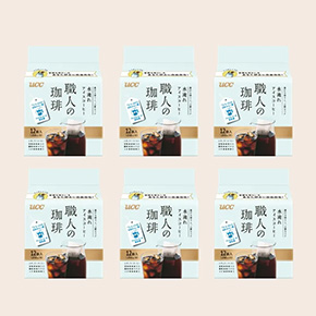【15%OFF】UCC 職人の珈琲 コーヒーバッグ 水淹れアイスコーヒー 12袋×6個