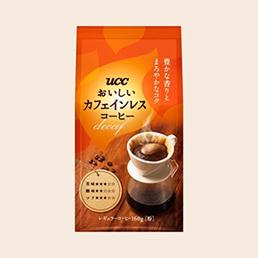 UCC おいしいカフェインレスコーヒー 160g（粉）