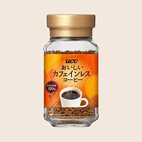 UCC おいしいカフェインレスコーヒー 瓶45g インスタントコーヒー