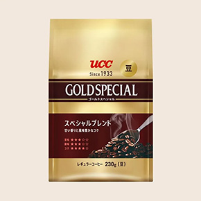 UCC ゴールドスペシャル 炒り豆 スぺシャルブレンド 230g（豆）