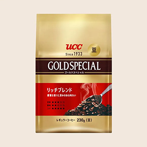UCC ゴールドスペシャル 炒り豆 リッチブレンド 230g（豆）