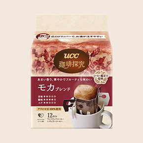 UCC 珈琲探究 ワンドリップコーヒー モカブレンド 12杯分