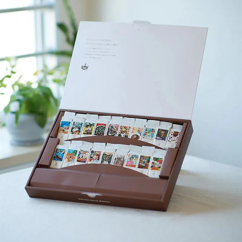 【ギフトボックス入り】上島珈琲店 フレッシュキューブ（1杯分/粉）全19種セット 包装済み