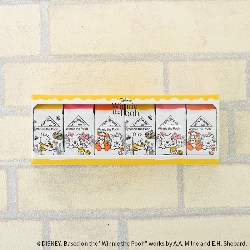 CAFE@HOME POOH＆FRIENDS 6杯セット＜限定紙手提げ袋付き＞