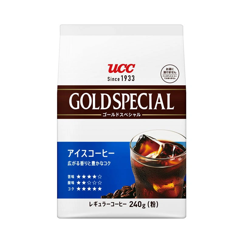 UCC ゴールドスペシャル アイスコーヒー 240g（粉）