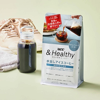 UCC &Healthy コーヒーバッグ 水出しアイスコーヒー 4袋(カフェインレス)