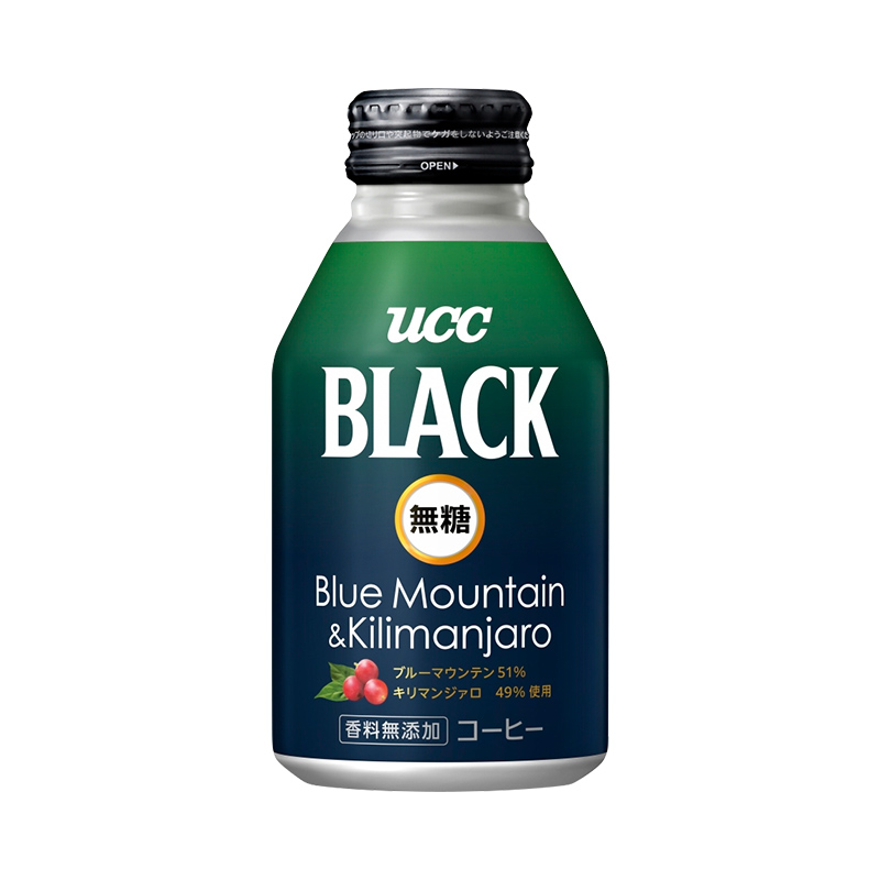 UCC BLACK無糖 ブルーマウンテン＆キリマンジァロ R缶275g