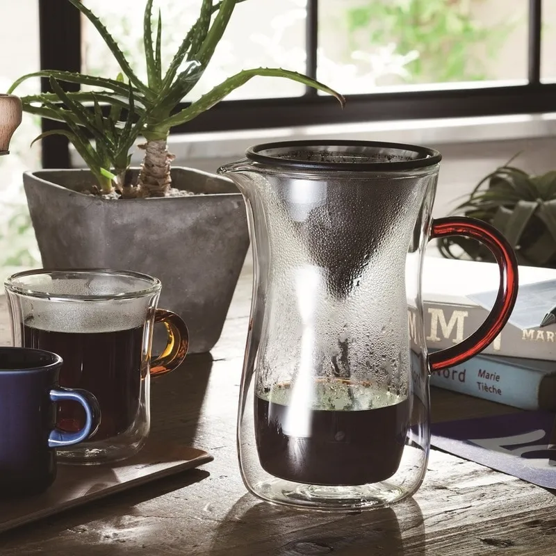 bonmac ダブルウォールコーヒーカラフェセット 700ml