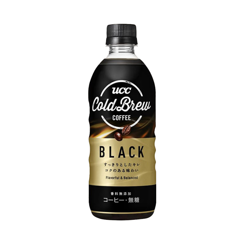 UCC COLD BREW BLACK PET500ml