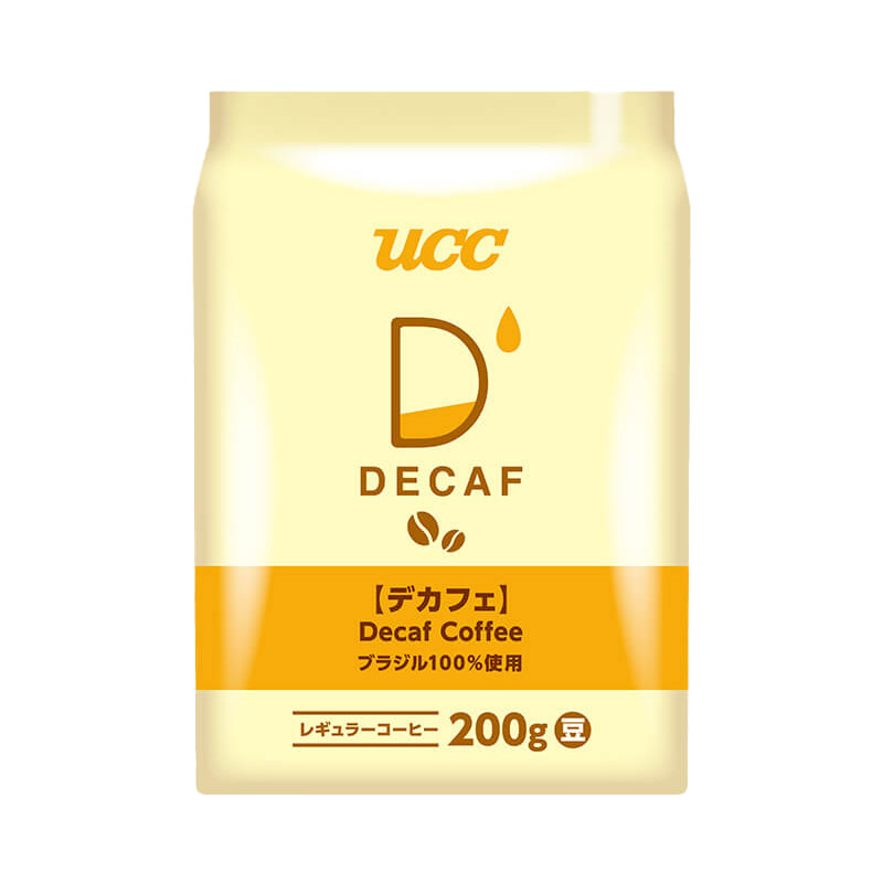 UCC デカフェ ブラジル100% 200g（豆）